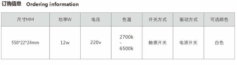 全光譜護(hù)眼臺(tái)燈加近距離傳感感應(yīng)